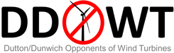 Opponents of wind turbines in ontario, dutton dunwich