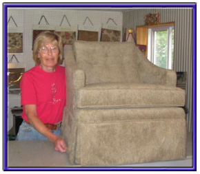 Yvonne and recovered chair, Furniture upholstery london ontario furniture refinishing, upholstery toronto ontario upholsetery, furniture refinishing toronto ontario, Country Seat Upholstery Studio, furniture refishing london ontario, st thomas, port stanley, windsor furniture repair, london ontario furniture repair and refinishing, furniture upholstery london ontario furniture upholstery, furniture refinishing st thomas ontario, dutton dunwich furniture upholstery, london upholstery, yvonne brooks furniture repair, country Seat upholstery studio wallactown ontario